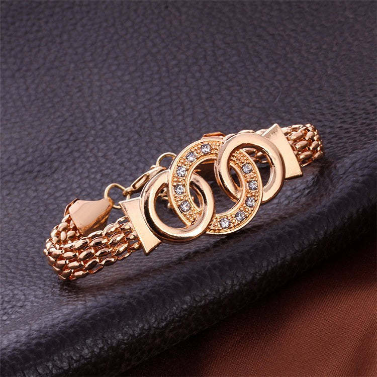 Cuffed Necklace, Earrings & Bracelet Ring Set