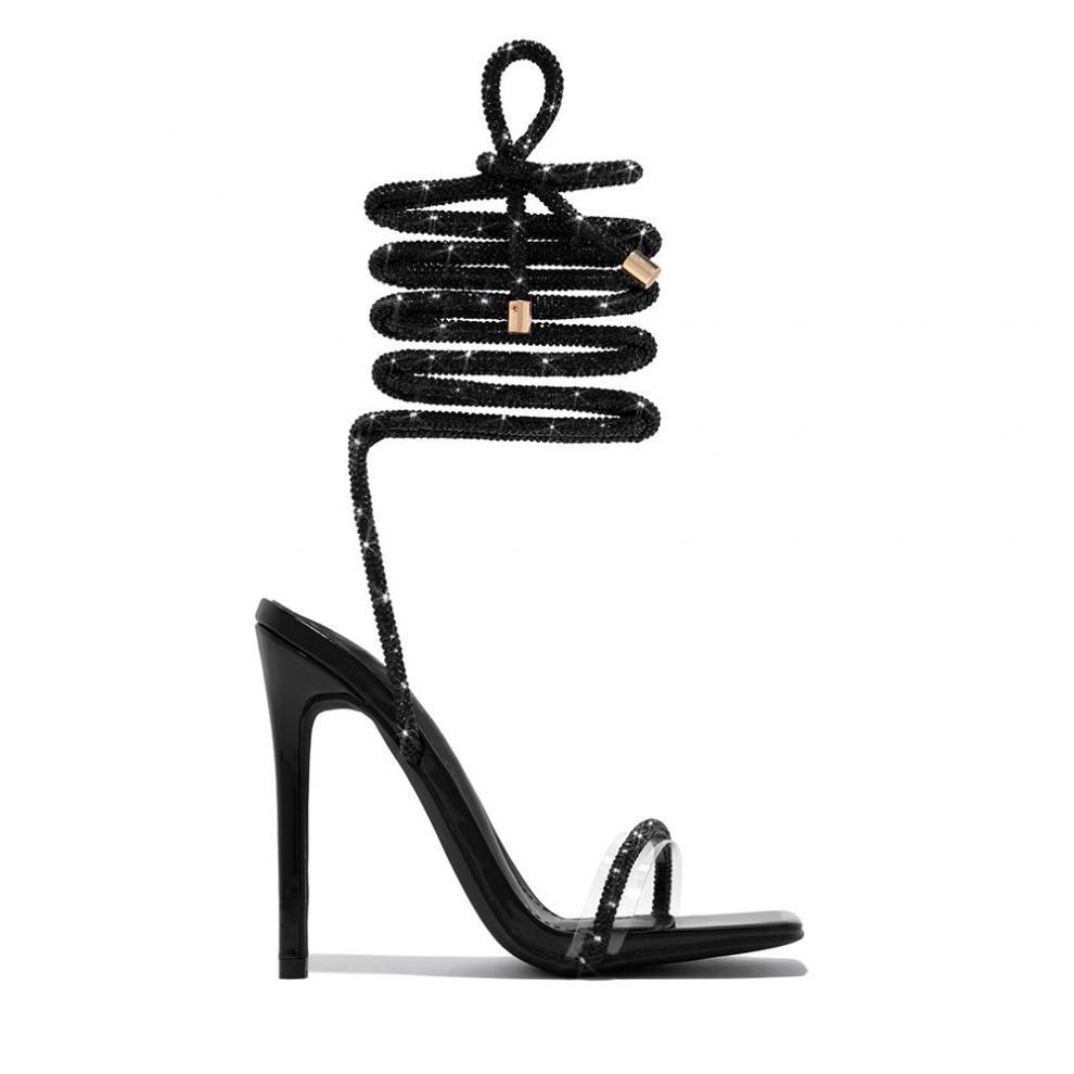 Strap Tight Roman Stiletto Open Toe