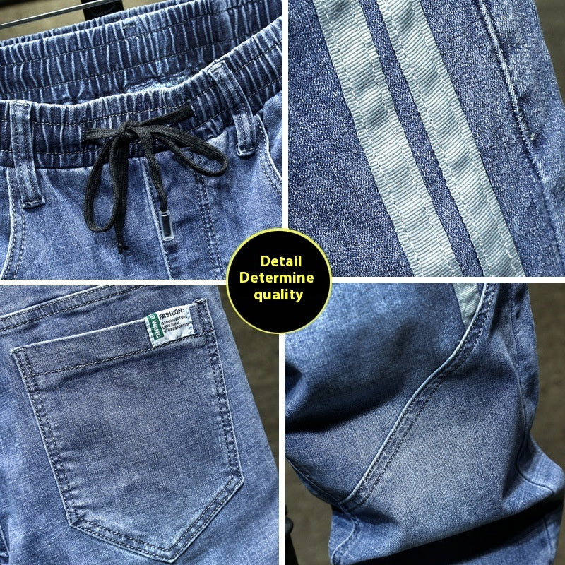 Plus-sized Tapered Pants Men