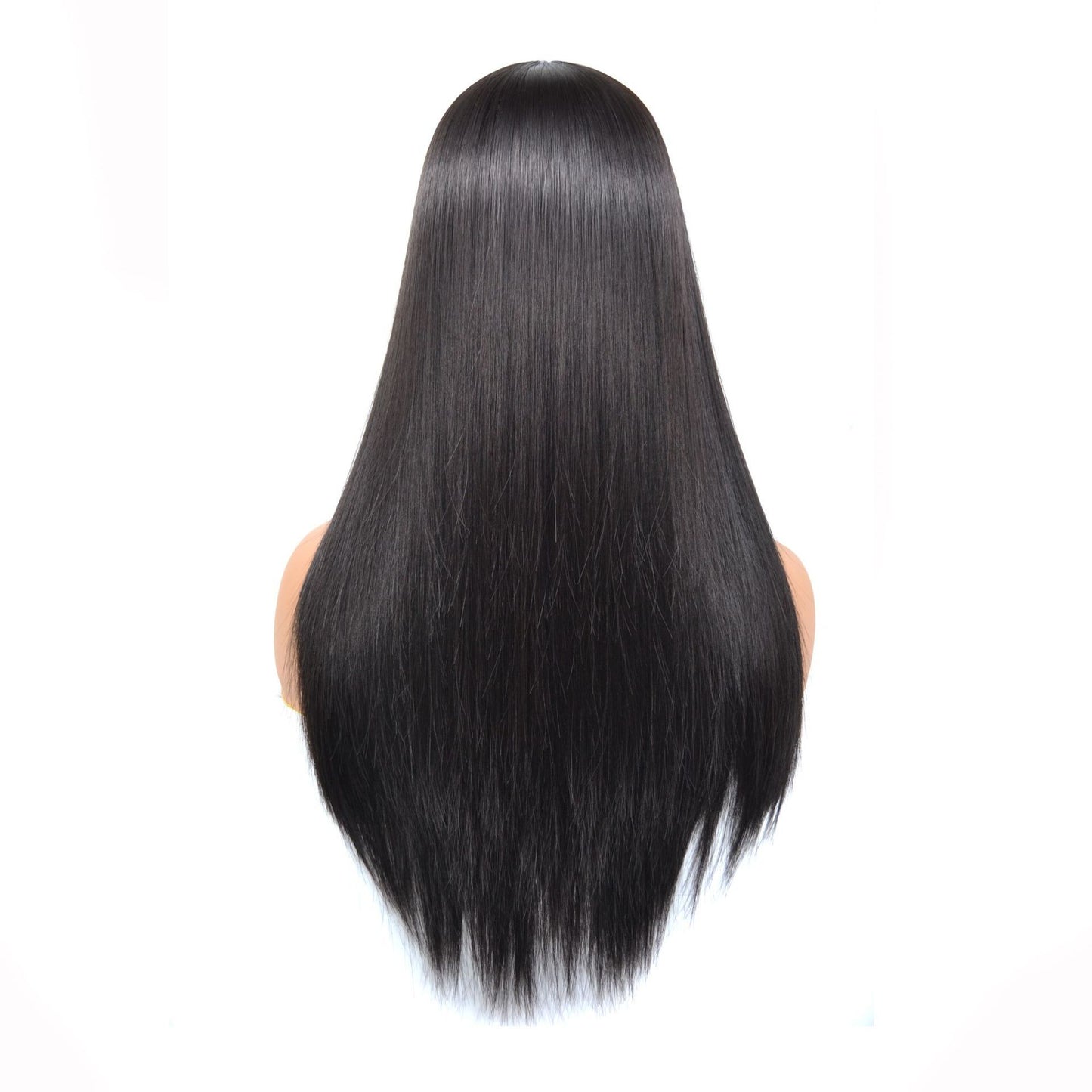 Real Hair Front Lace 13 X 5 X 1 Straight Highlight 1 B 27 Wig