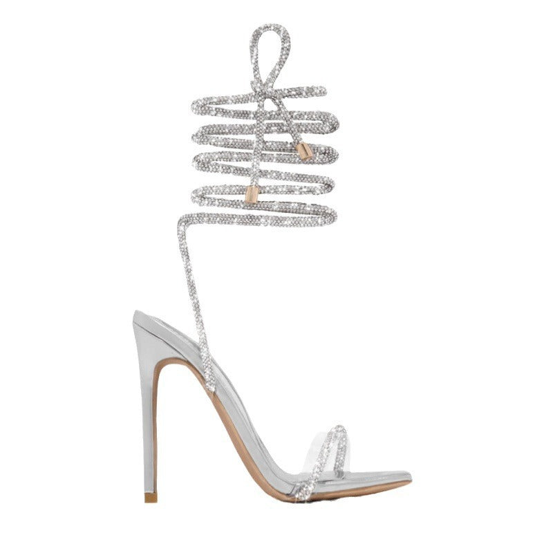 Strap Tight Roman Stiletto Open Toe