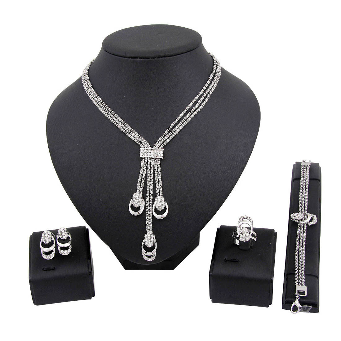 Gold Plated Four Piece Set