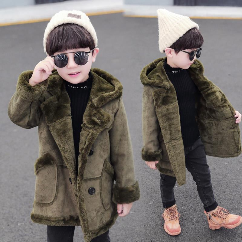 Boys Padded Trench