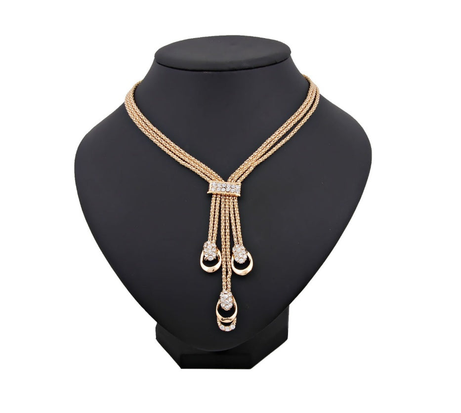 Gold Plated Four Piece Set